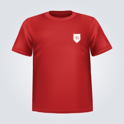 Remera red house